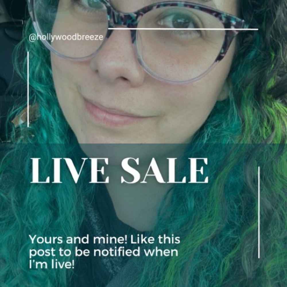 11/10/23 6:40pm PST! Heart ♥️ This Post to be notified when I go live